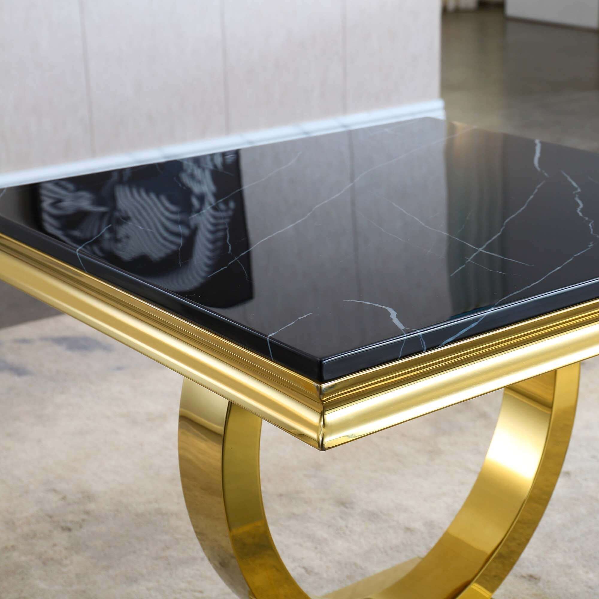 Solid Marble End Table