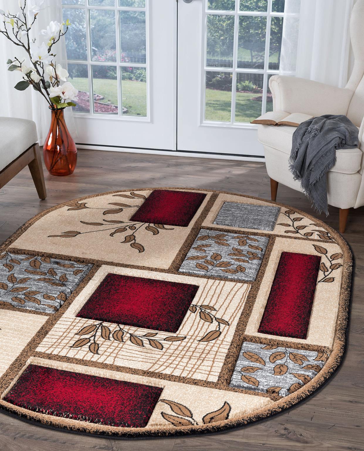 GLAMOUR Area Rug - 5'2'' x 7'5'' - GM4958OV