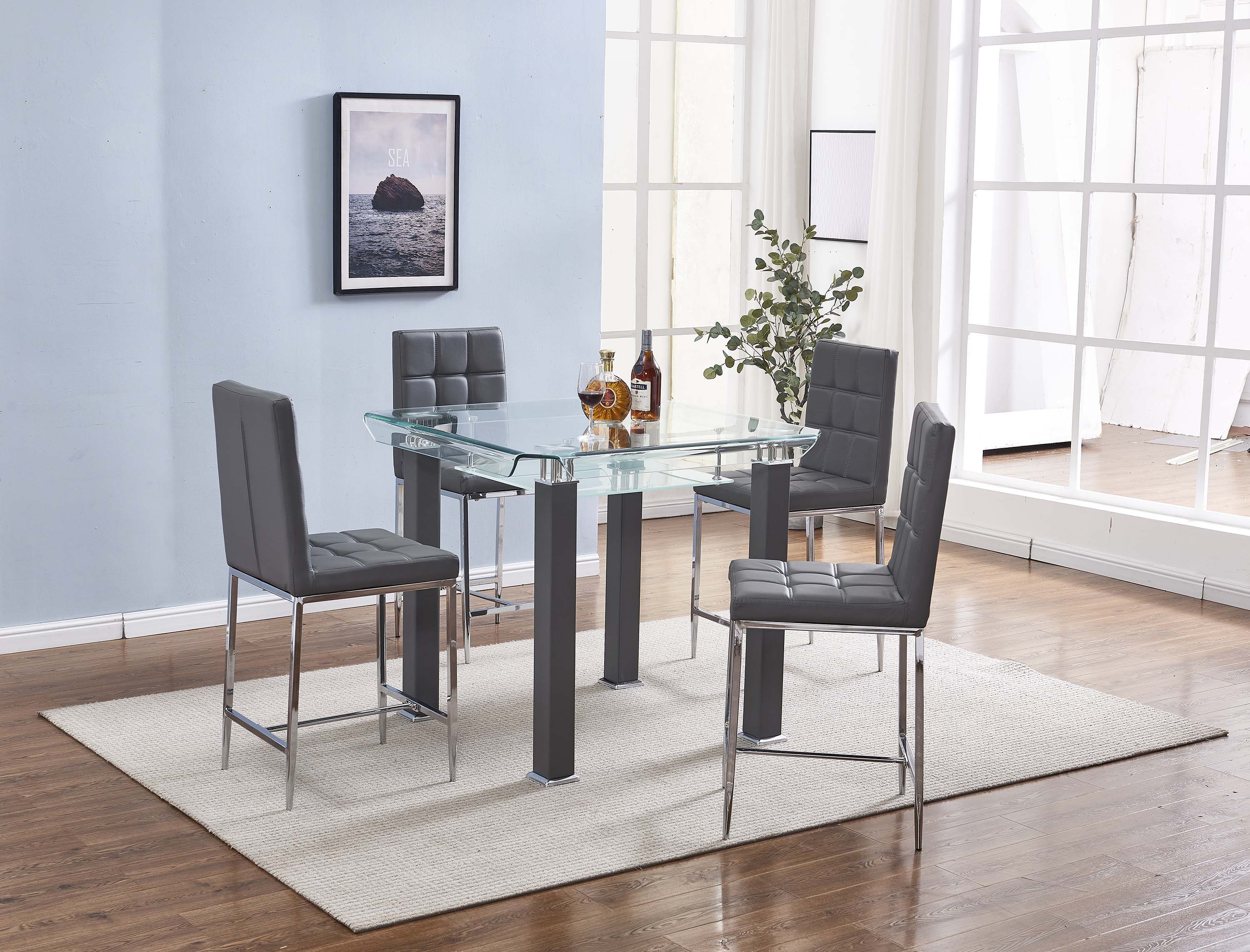 Square High Dining Table