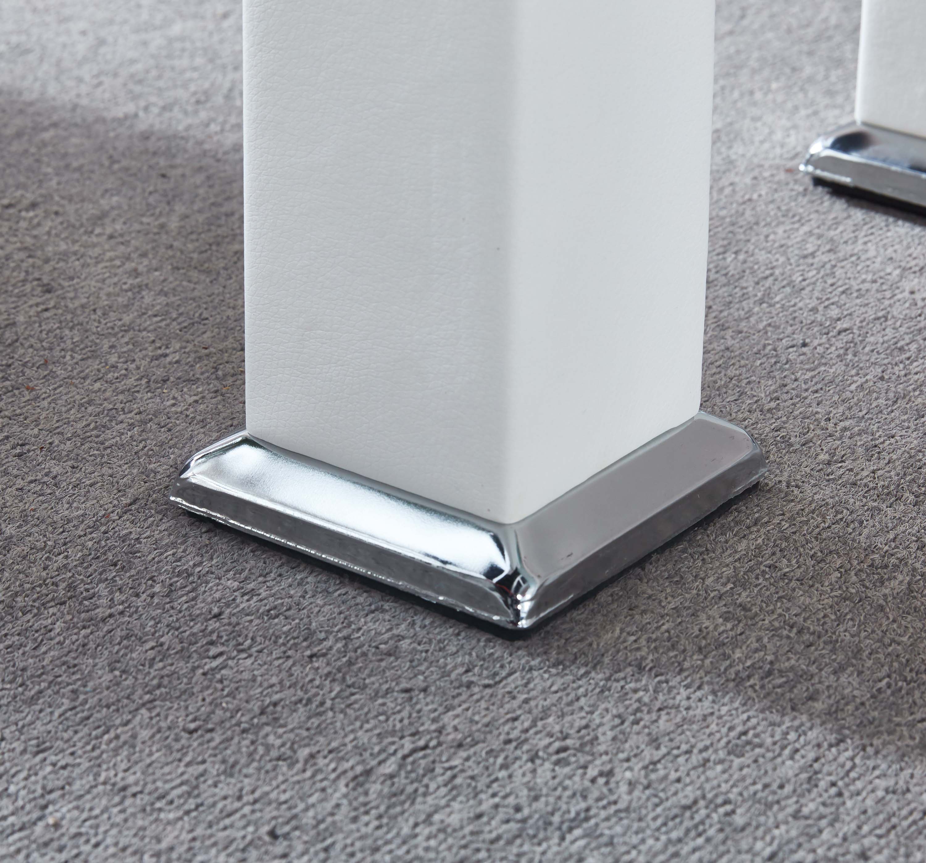 Modern Console Table with Tempered Glass