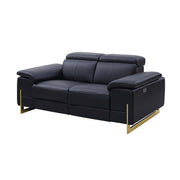 Luxury Reclining Genuine Leather Loveseat/Sofa