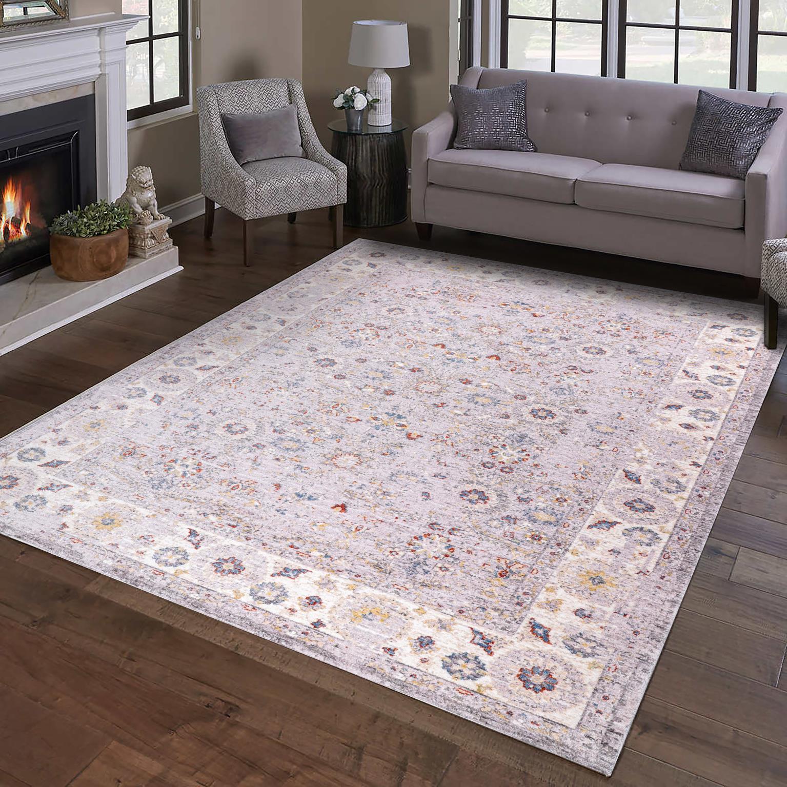 MDA Furniture BROOKLYN Area Rug - 5'2'' x 5'2'' - BK0455 | Meri Furniture