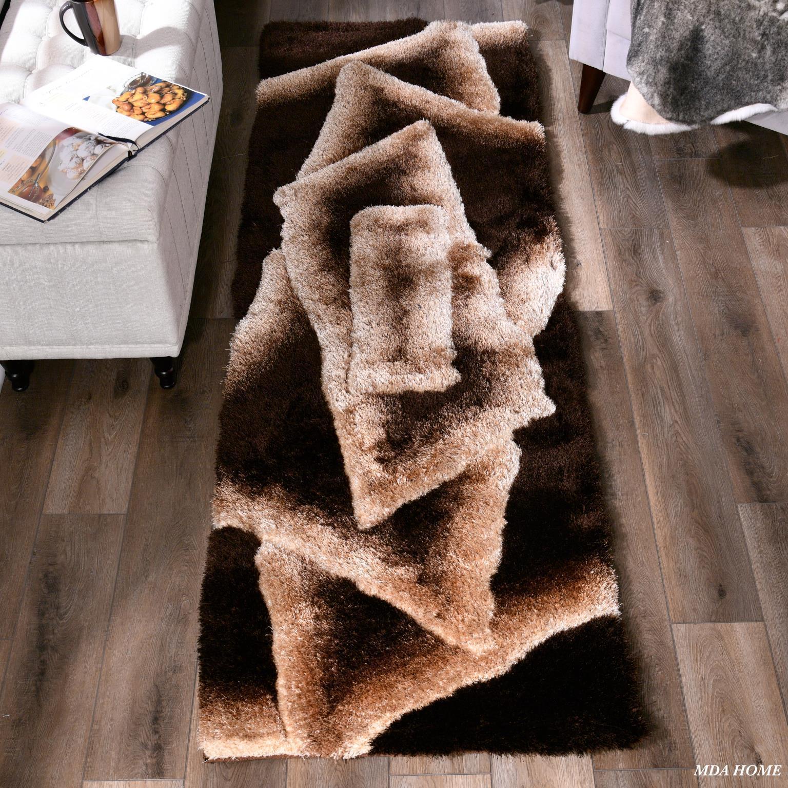 MDA Furniture MATEOS SHAG Area Rug - 2'3'' x 8' - MS0128 | Meri Furniture