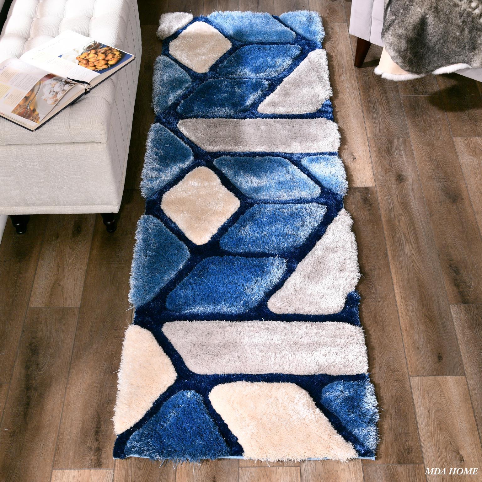 MDA Furniture MATEOS SHAG Area Rug - 3'5'' x 5'5'' - MS4246 | Meri Furniture