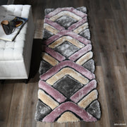 MDA Furniture MATEOS SHAG Area Rug - 2'3'' x 8' - MS4828 | Meri Furniture