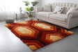 MATEOS SHAG Area Rug - 3'5'' x 5'5'' - MS5246 image