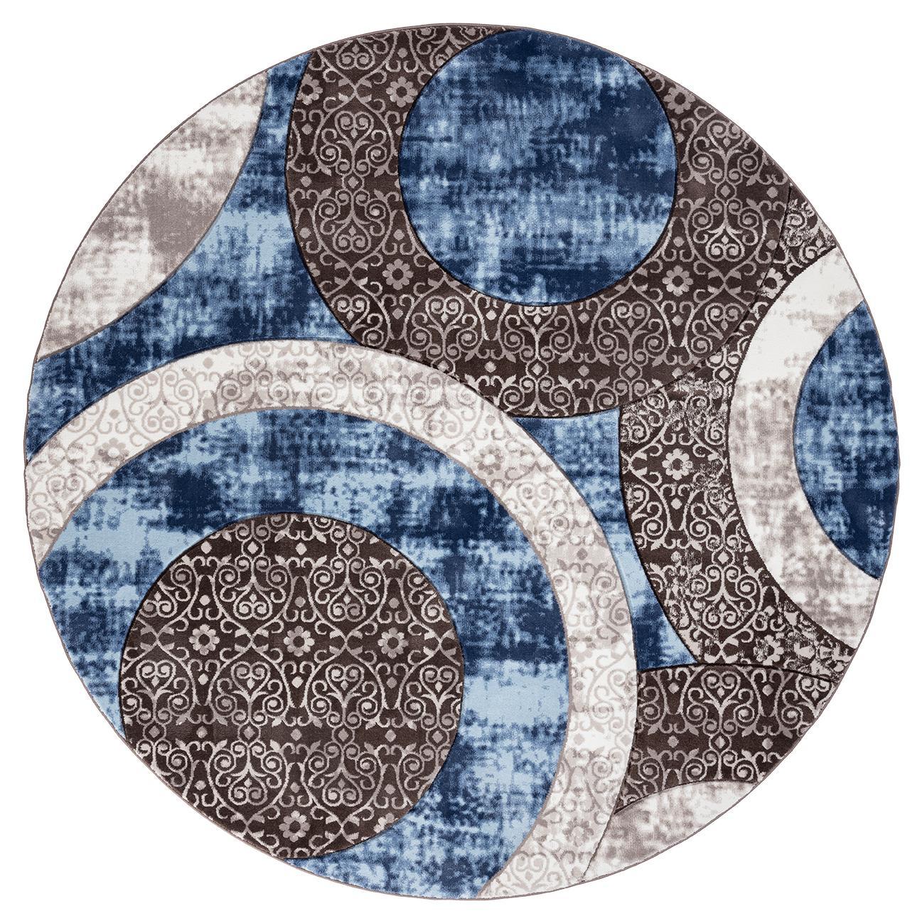 MDA Furniture CRYSTAL Area Rug - 7'3" x 7'3" - CT0677 | Meri Furniture