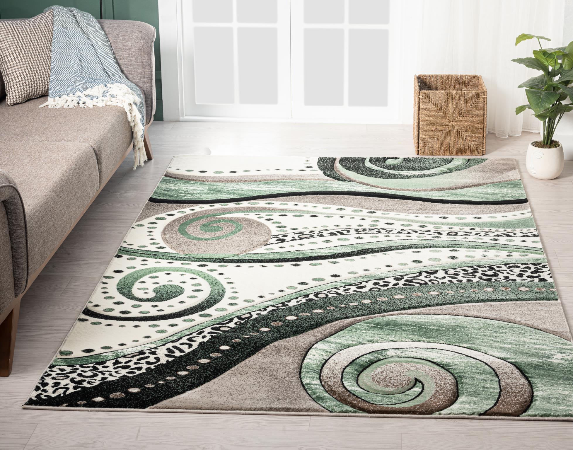 MDA Furniture RHODES Area Rug - 7'11'' x 10'6'' - RD04811 | Meri Furniture