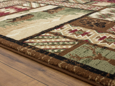 WILD LIFE Area Rug - 5'2'' x 7'5'' - WL0858 image