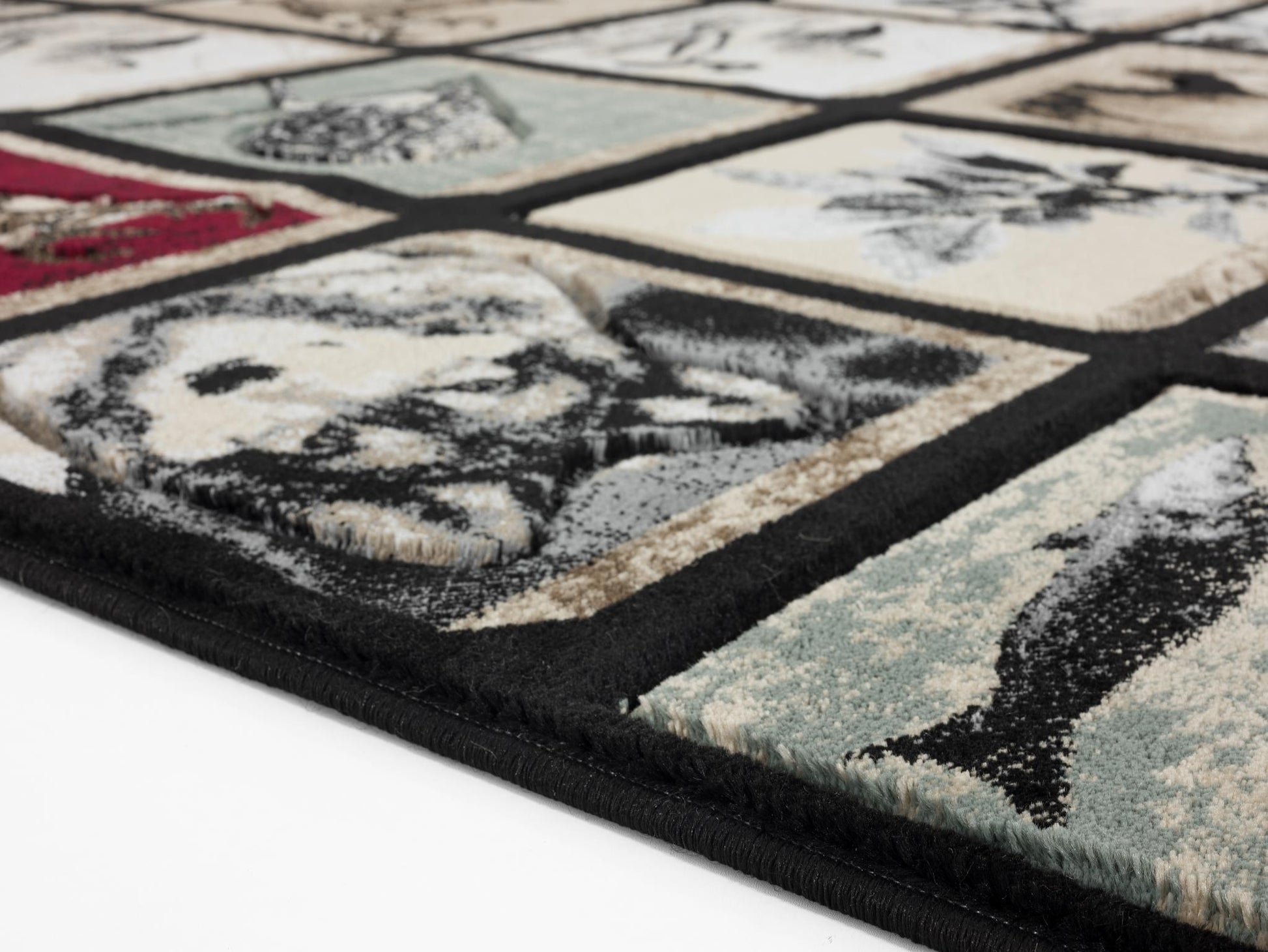 MDA Furniture WILD LIFE Area Rug - 5'2'' x 5'2'' - WL2155 | Meri Furniture