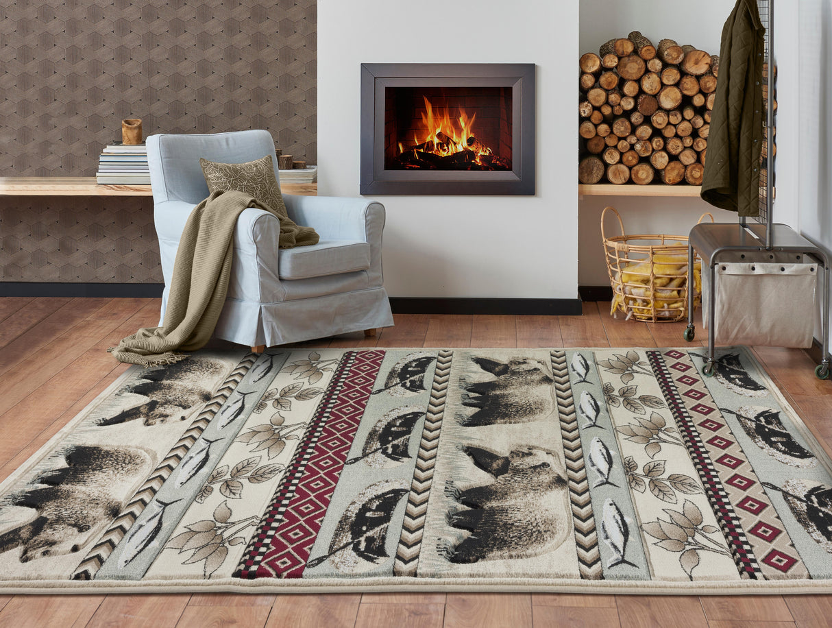 WILD LIFE Area Rug - 7'11'' x 7'11'' - WL2088 image