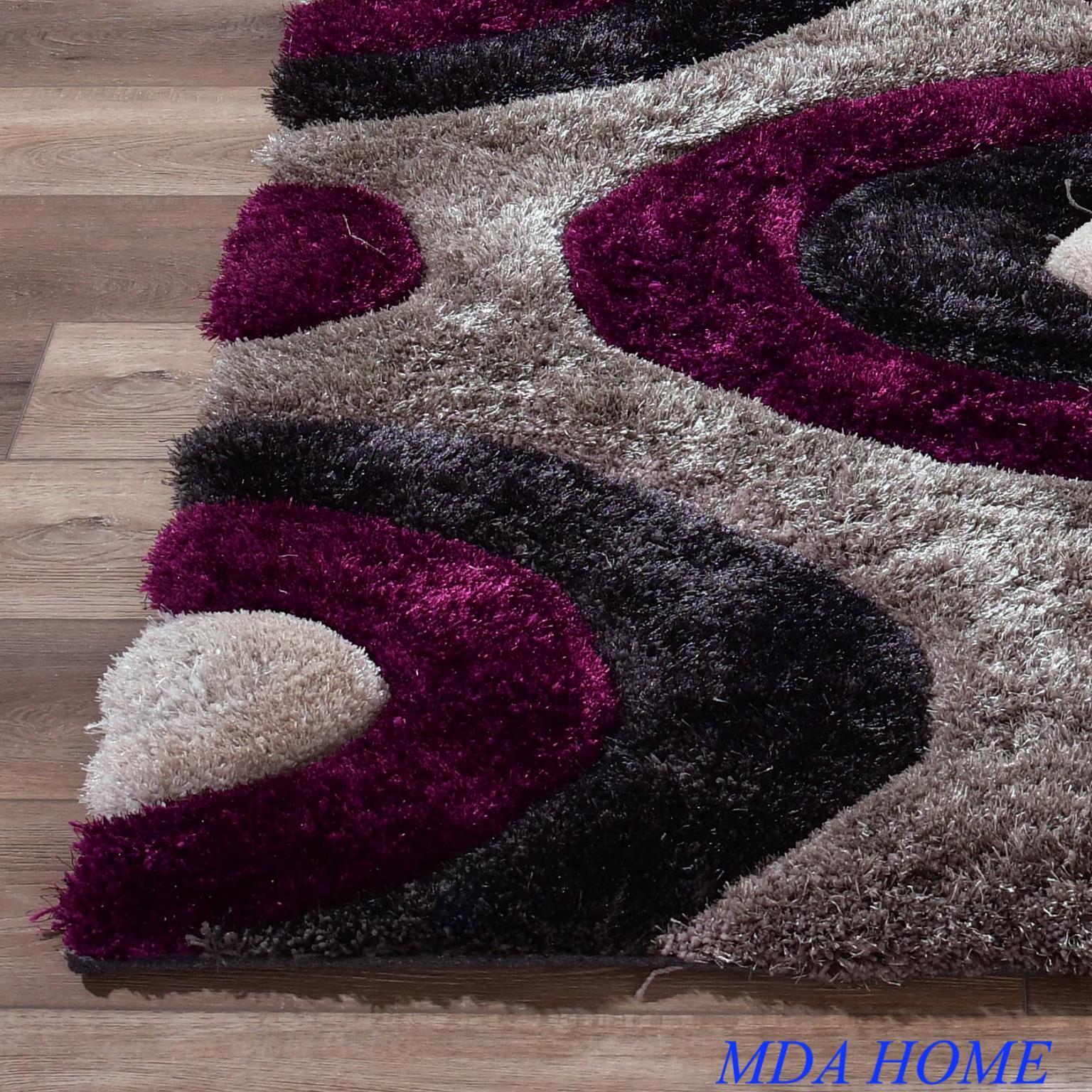 MDA Furniture MATEOS SHAG Area Rug - 7' x 7' - MS2677 | Meri Furniture