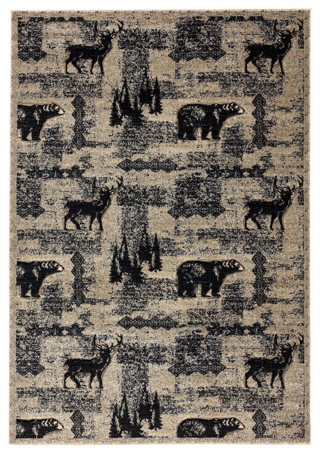 MDA Furniture WILD LIFE Area Rug - 2'1'' x 3'3'' - WL2223 | Meri Furniture