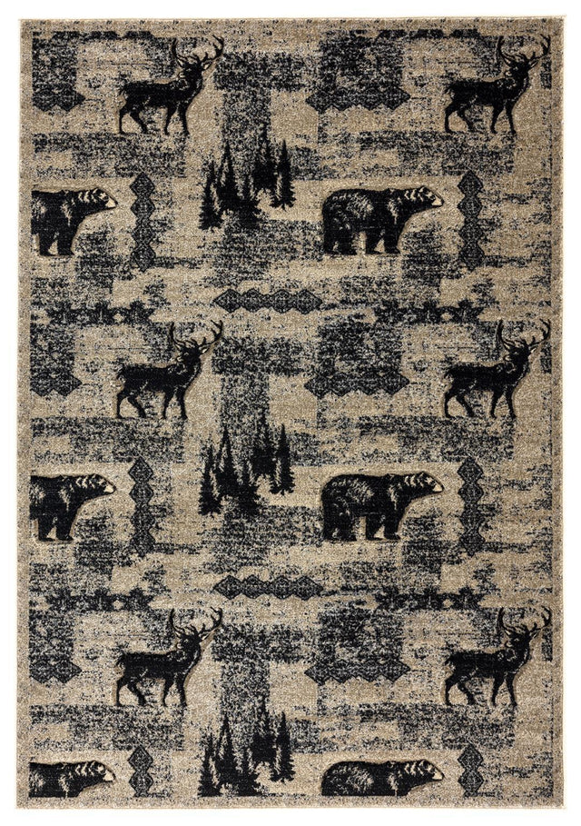 WILD LIFE Area Rug - 5'2'' x 5'2'' - WL2255 image