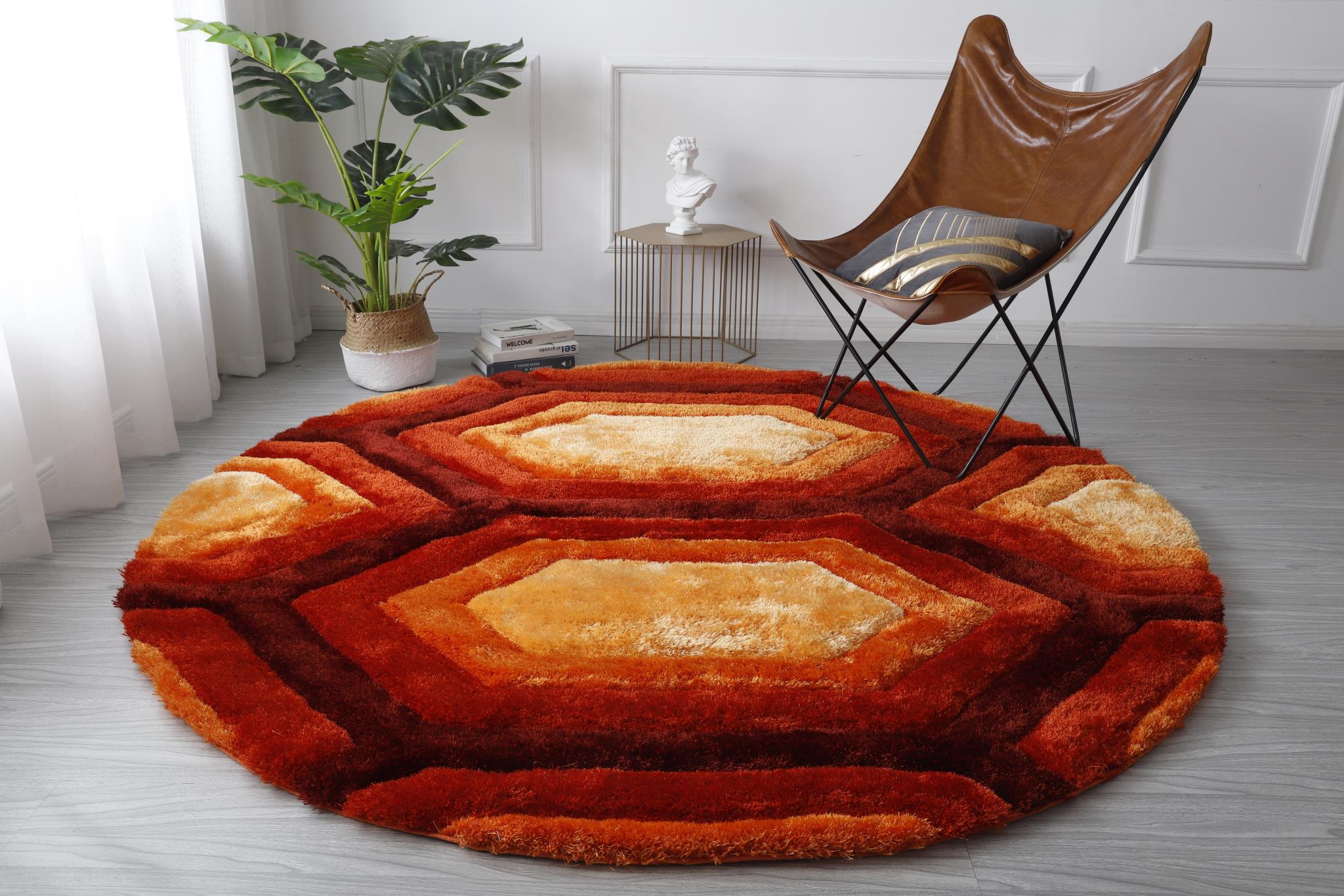 MATEOS SHAG Area Rug - 7' x 7' - MS5277