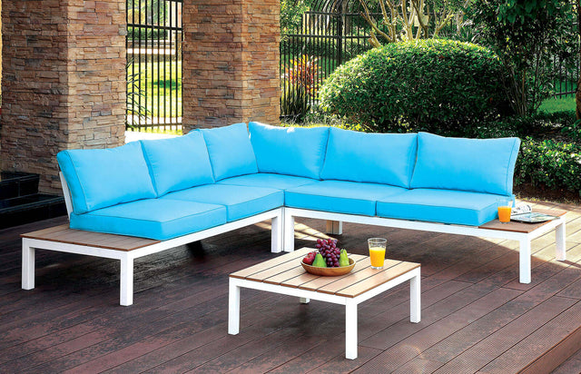 Primo International Patio Sectional w/ Table | Meri Furniture