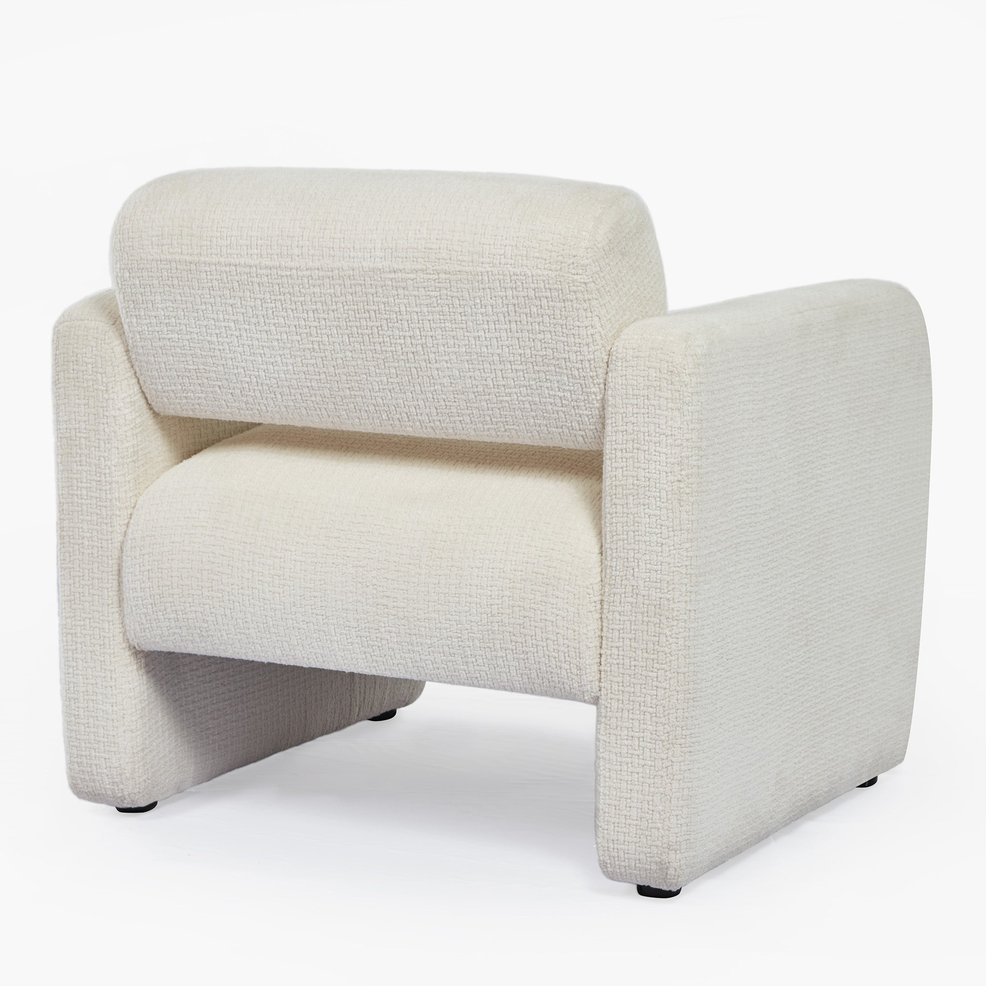 Fabric Accent Chair Easy Assembly