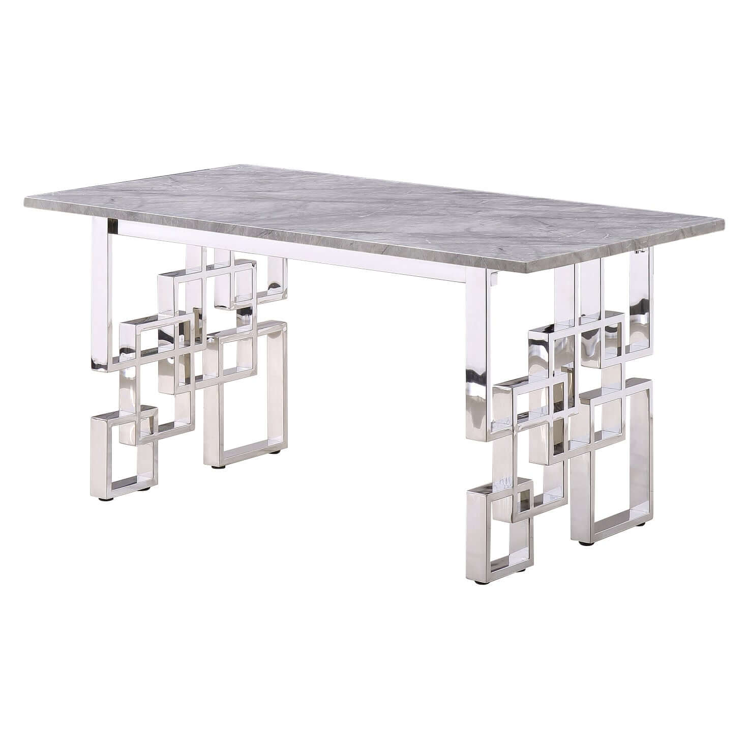 Rectangular Marble Dining Table