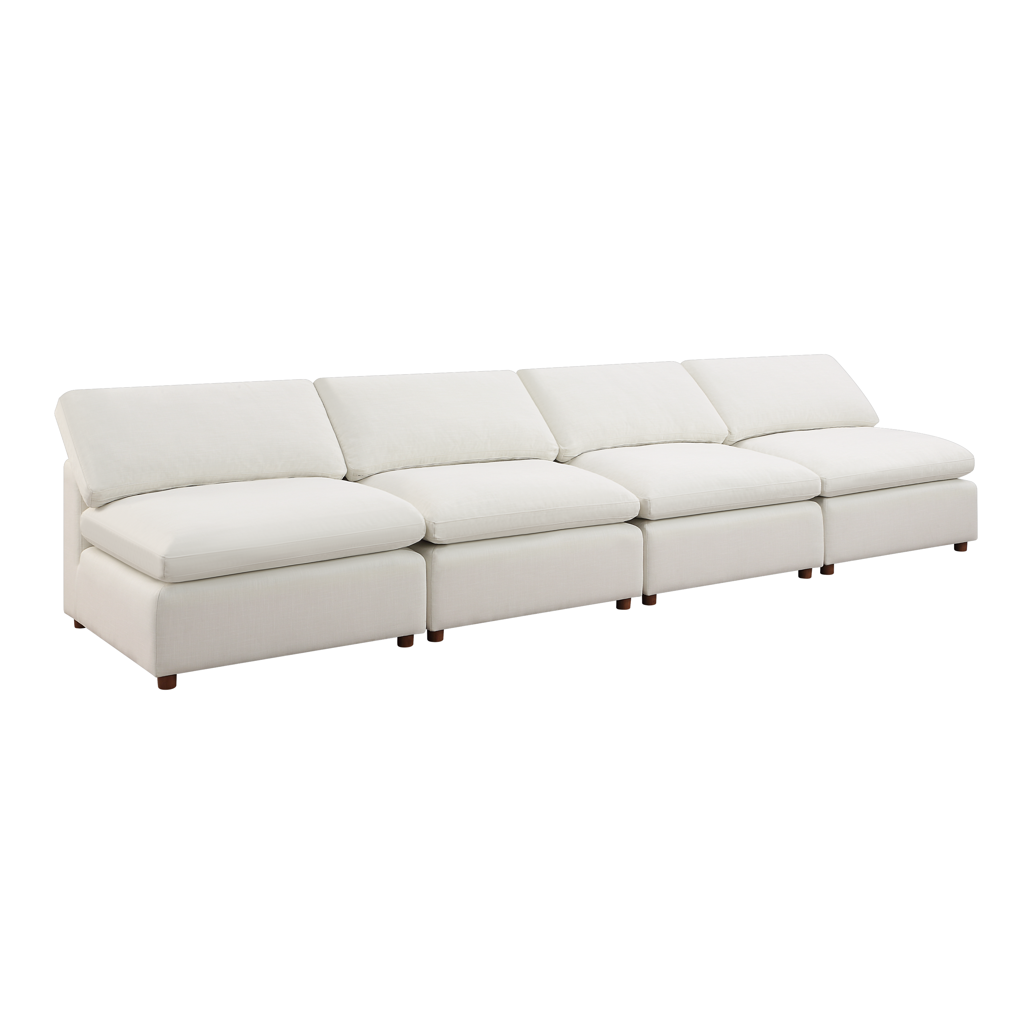Modular Sofa - Versatile DIY Set with Linen, Viscose, and Polyester Upholstery