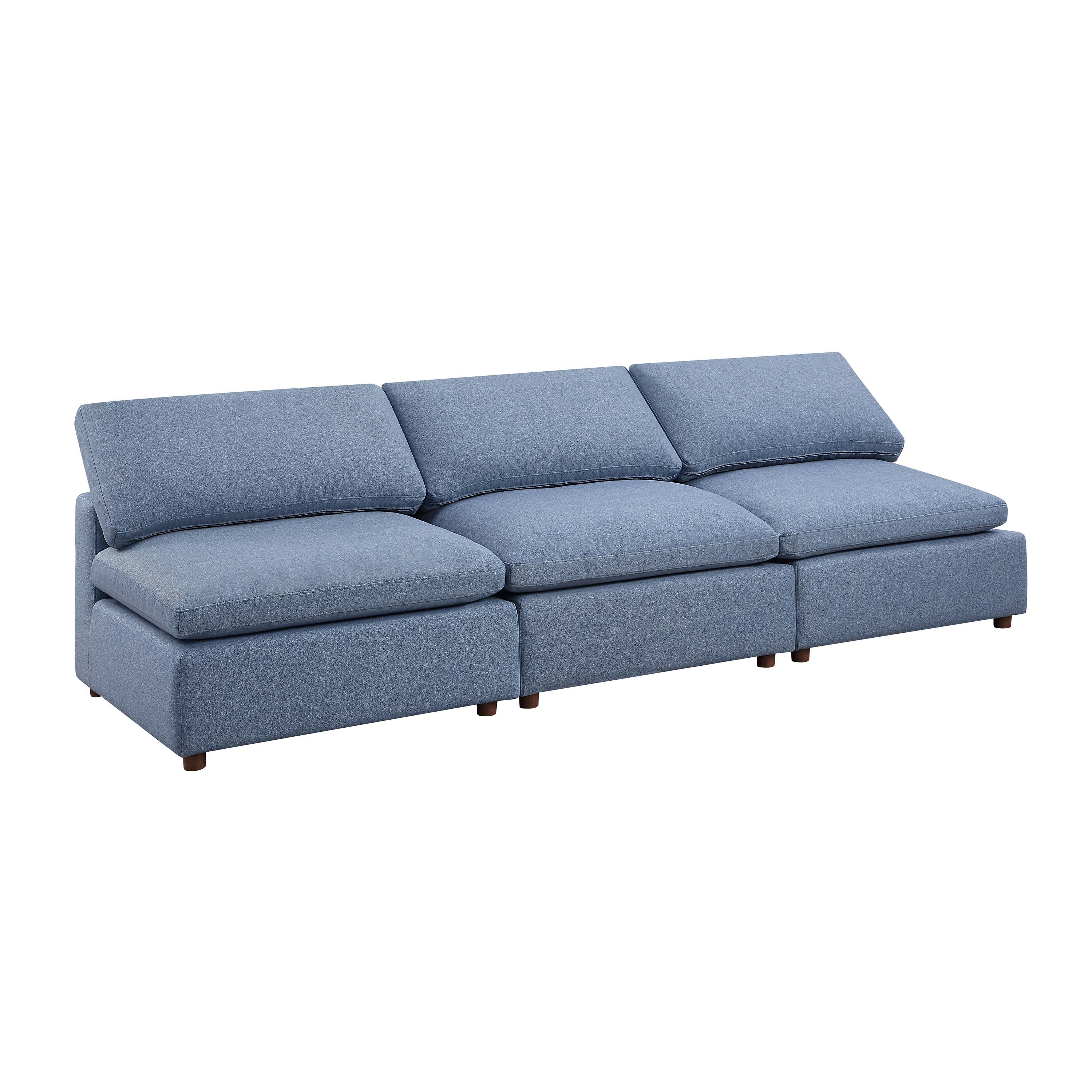 Modular Sofa - Versatile DIY Set with Linen, Viscose, and Polyester Upholstery