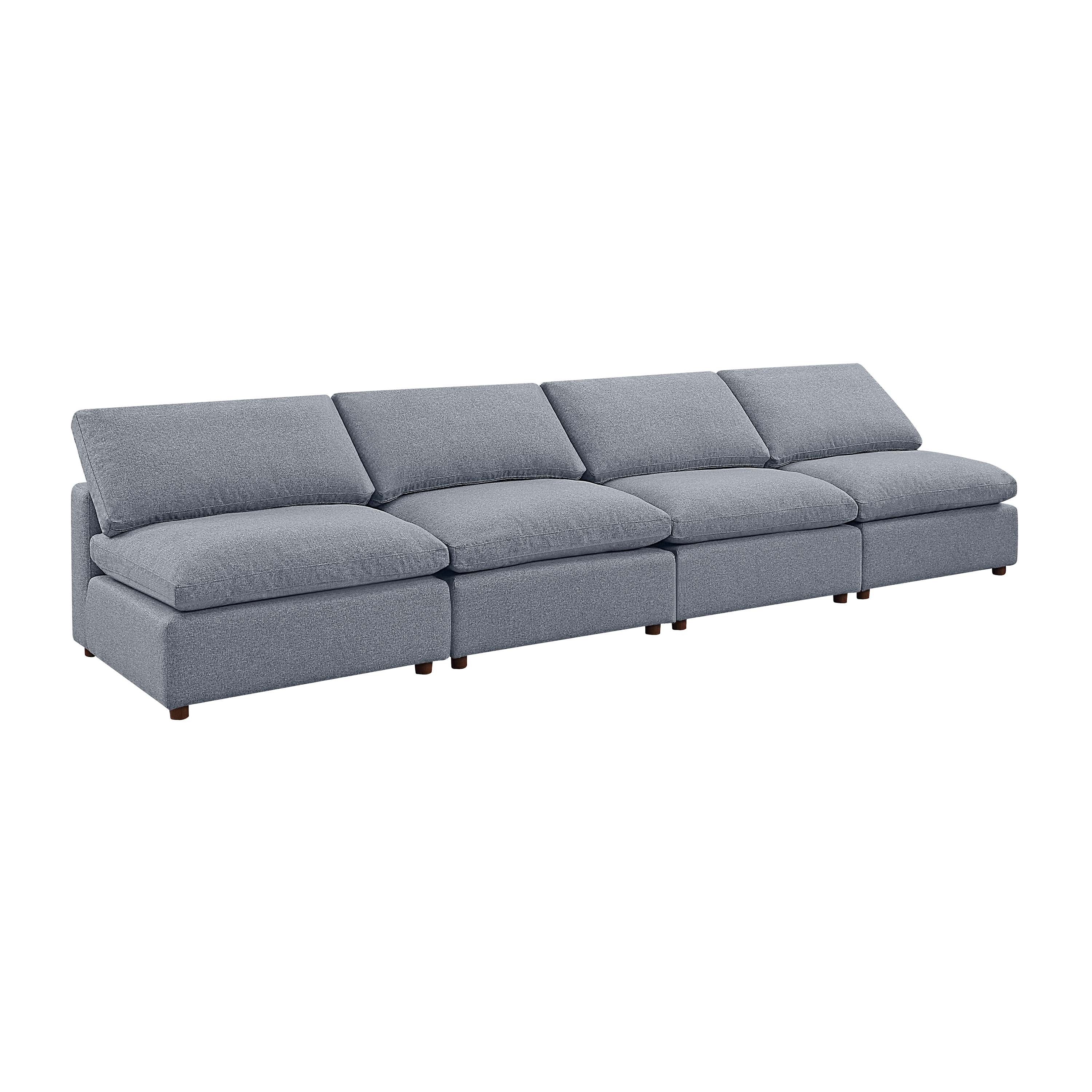 Modular Sofa - Versatile DIY Set with Linen, Viscose, and Polyester Upholstery