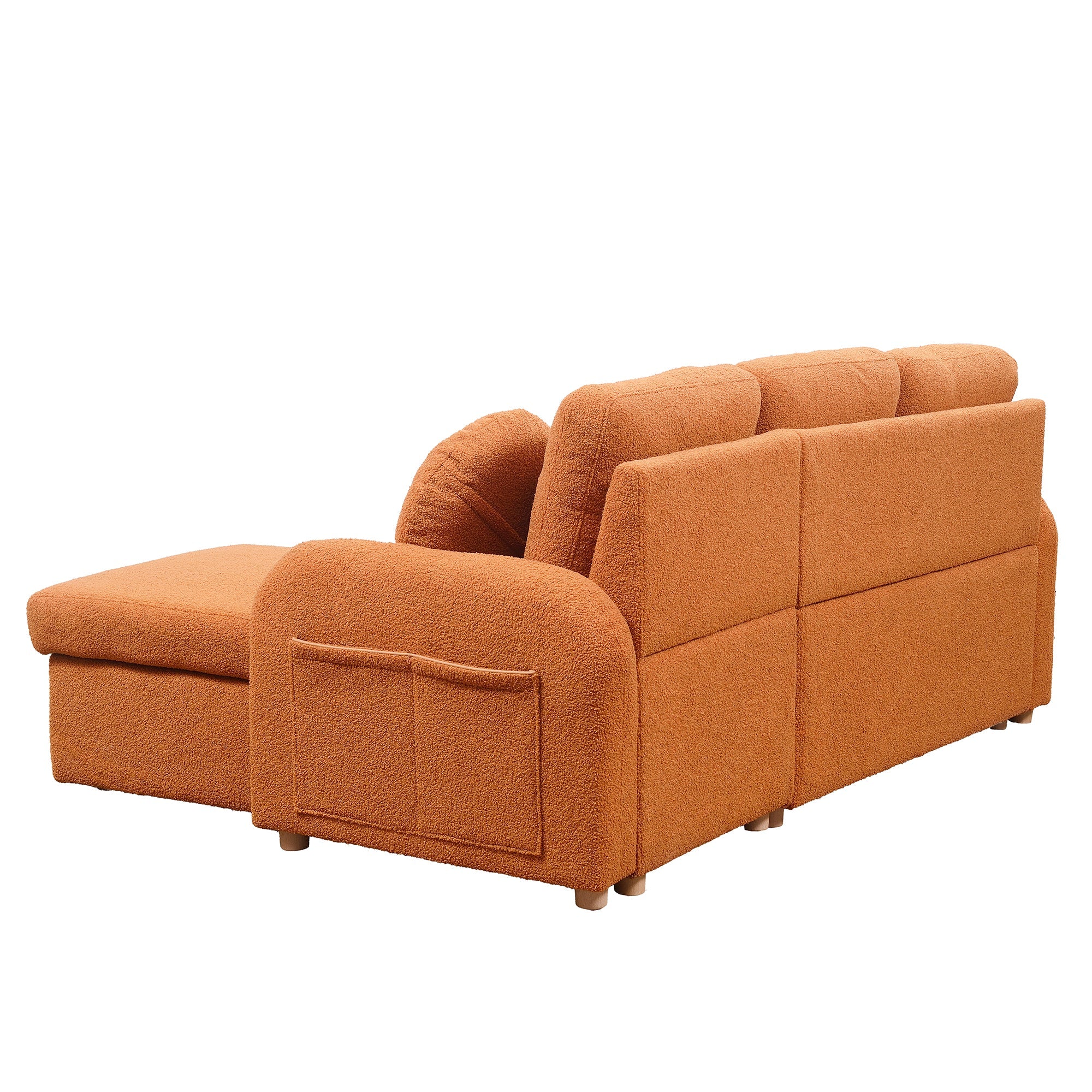 TEDDY VELVET SLEEPER BED