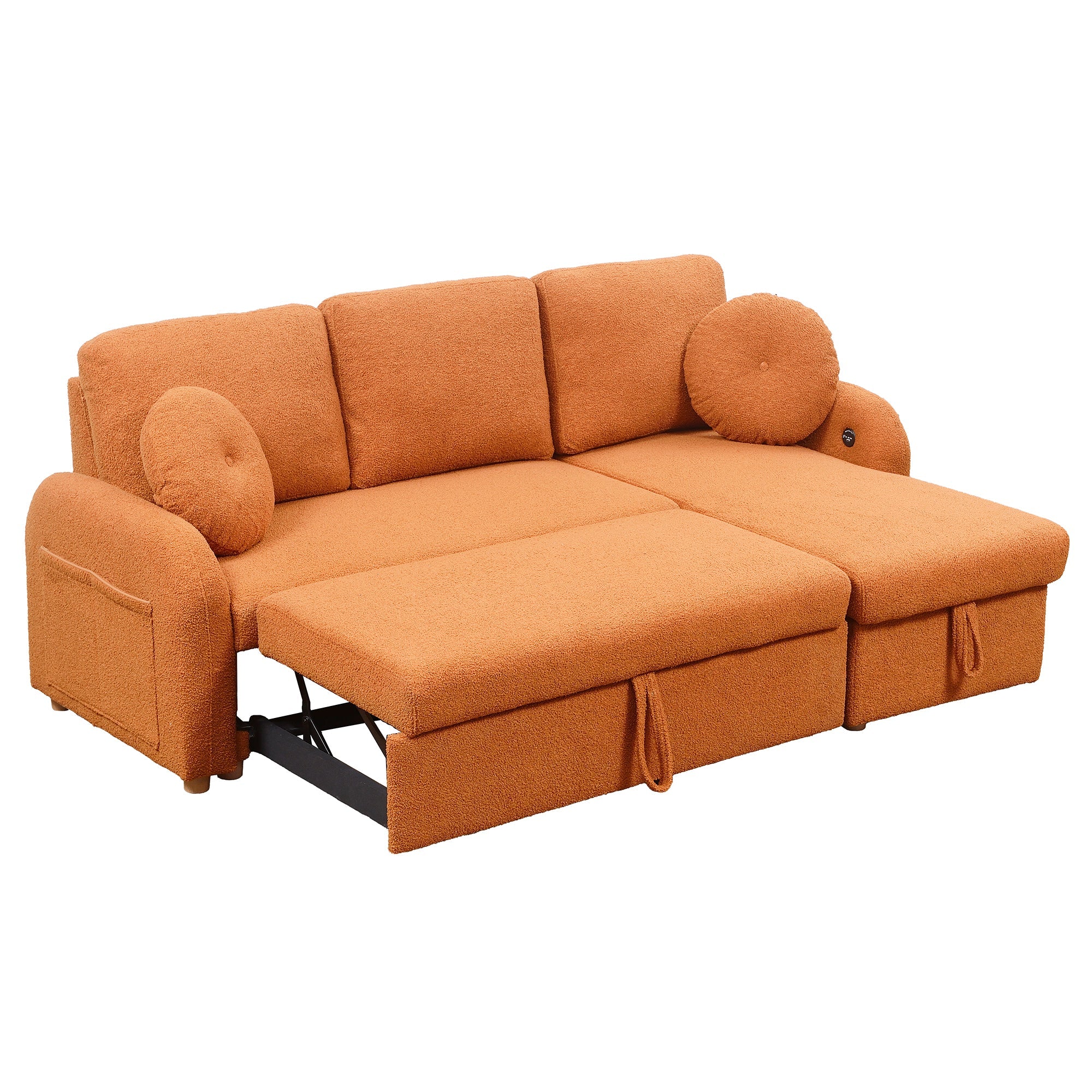 TEDDY VELVET SLEEPER BED