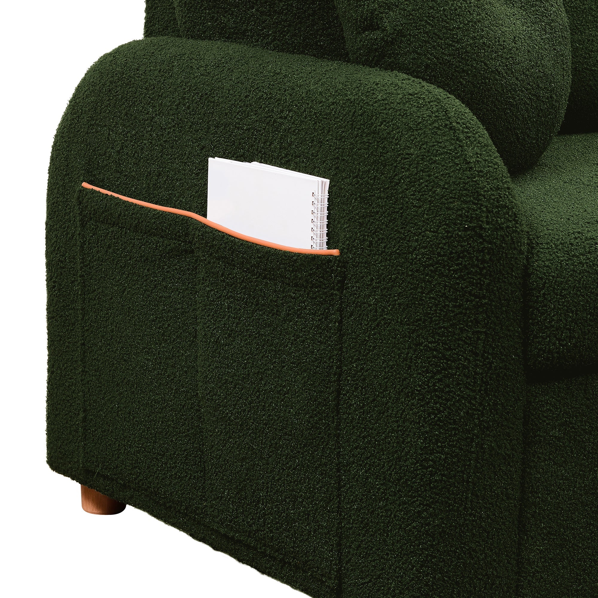 TEDDY VELVET SLEEPER BED