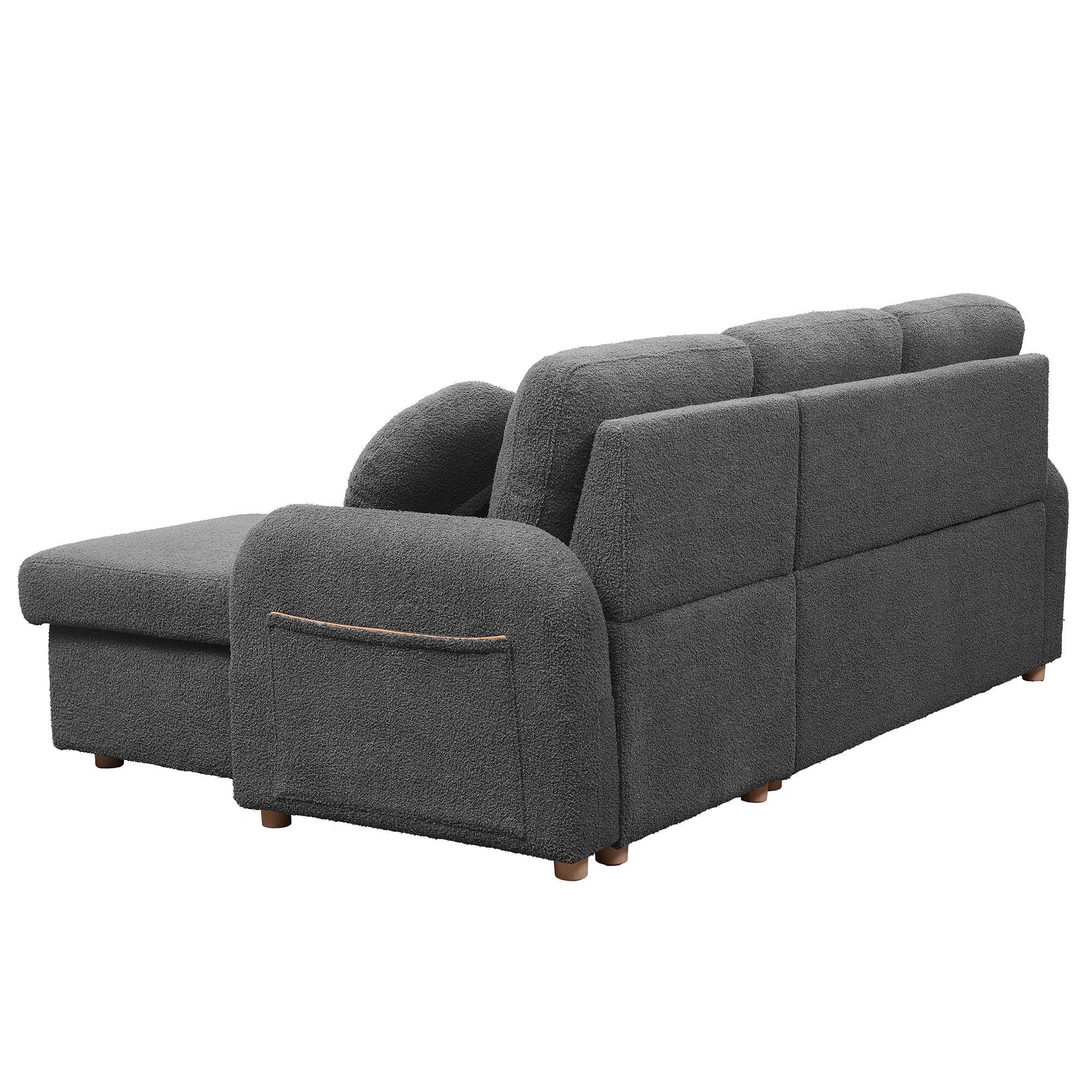 TEDDY VELVET SLEEPER BED