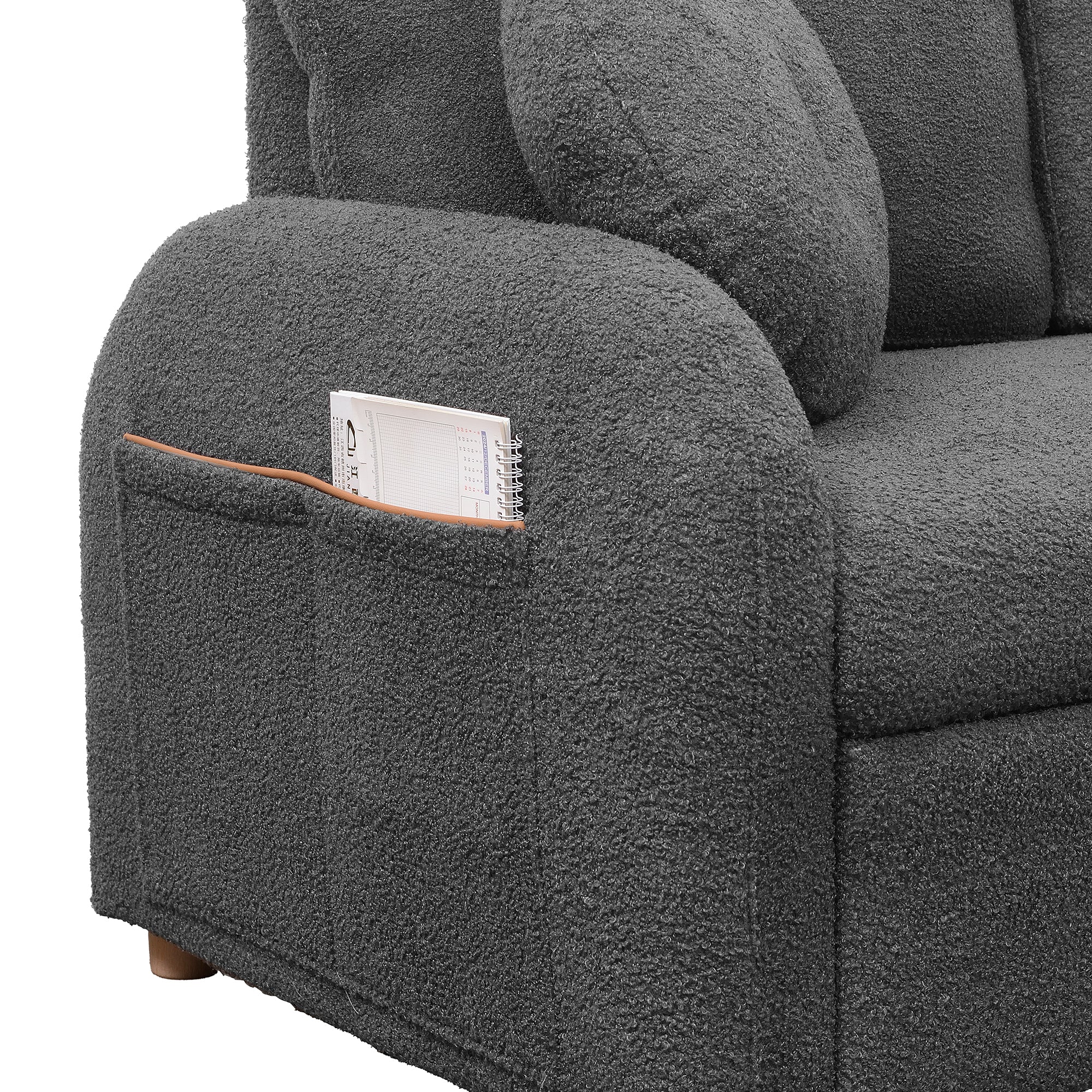 TEDDY VELVET SLEEPER BED