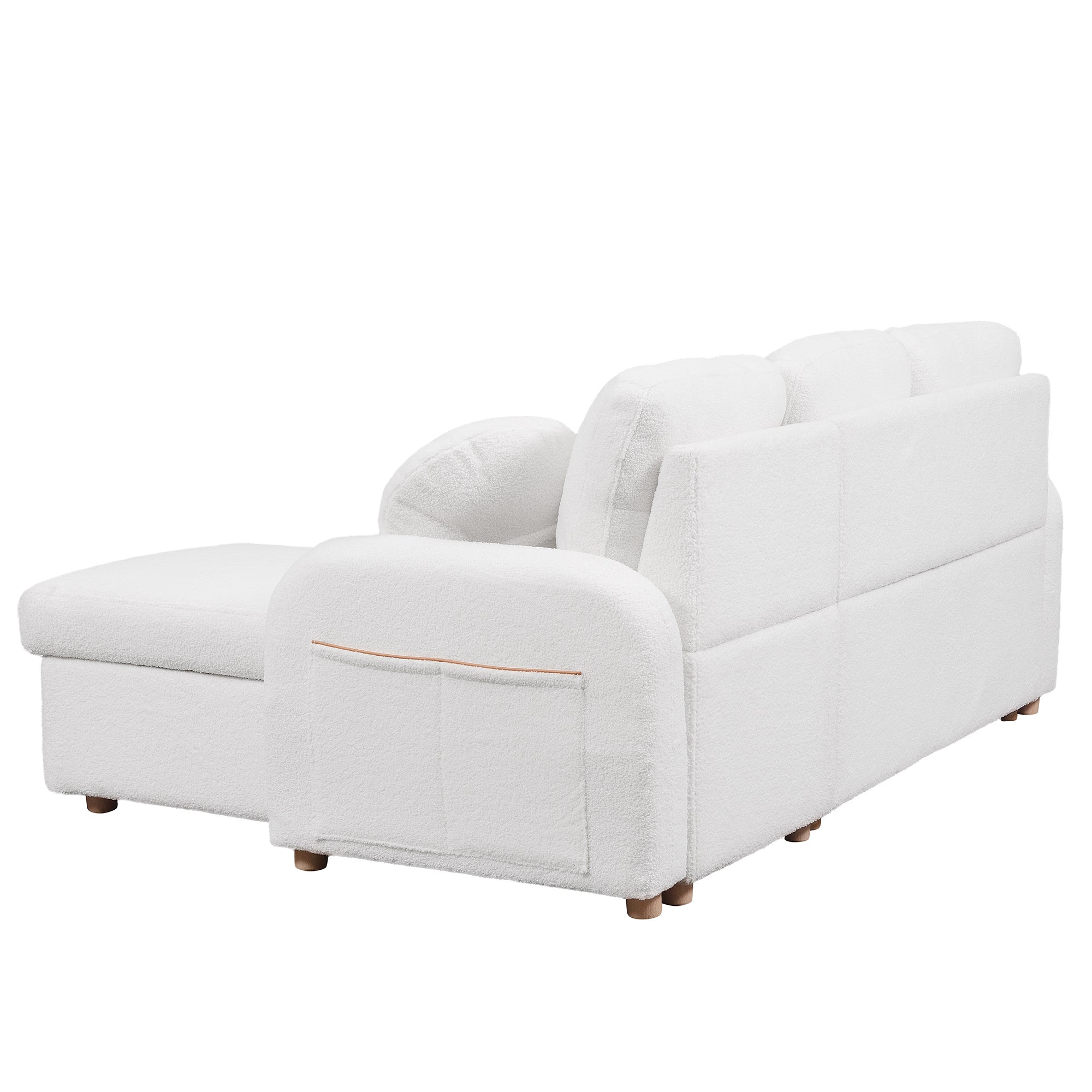 TEDDY VELVET SLEEPER BED