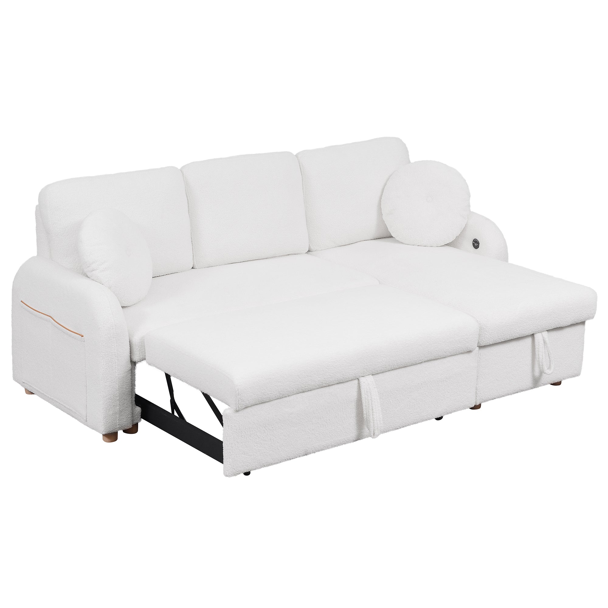 TEDDY VELVET SLEEPER BED