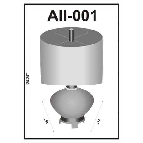 Surya Ailani Table Lamp