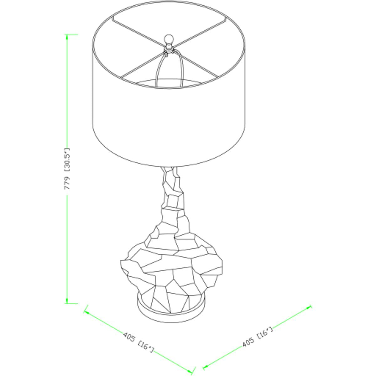 Surya Surya Alexis Table Lamp | Meri Furniture
