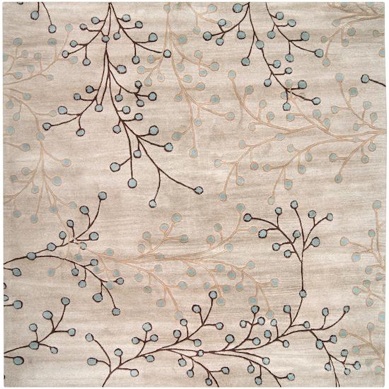 Surya 6' Square | Meri Furniture