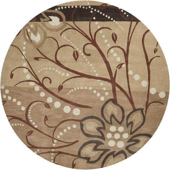 Surya 4' Round | Meri Furniture