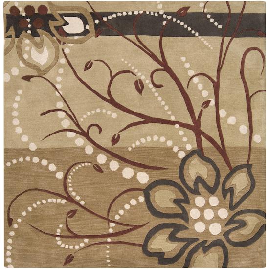 Surya 4' Square | Meri Furniture