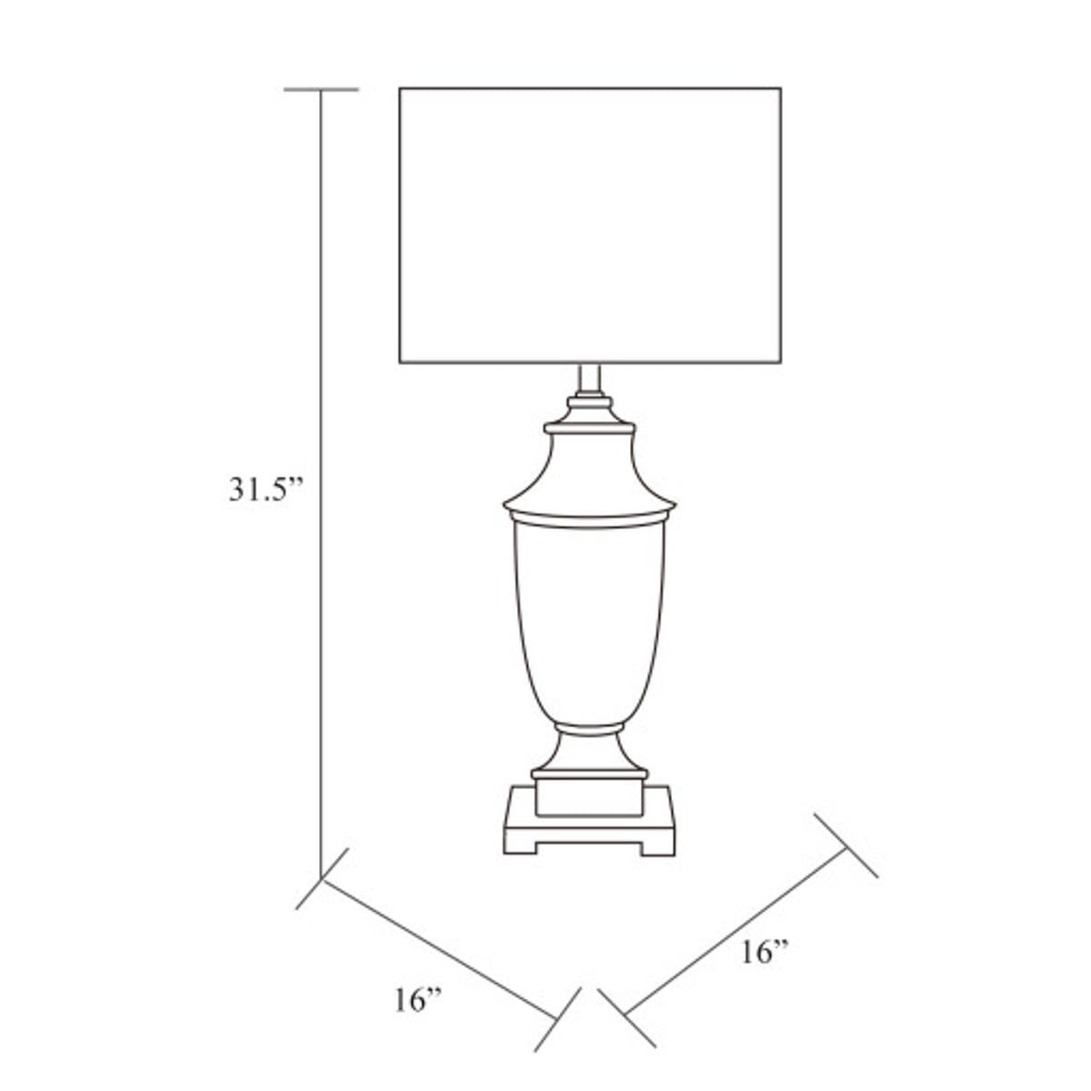 Surya Surya Bizzy Table Lamp | Meri Furniture
