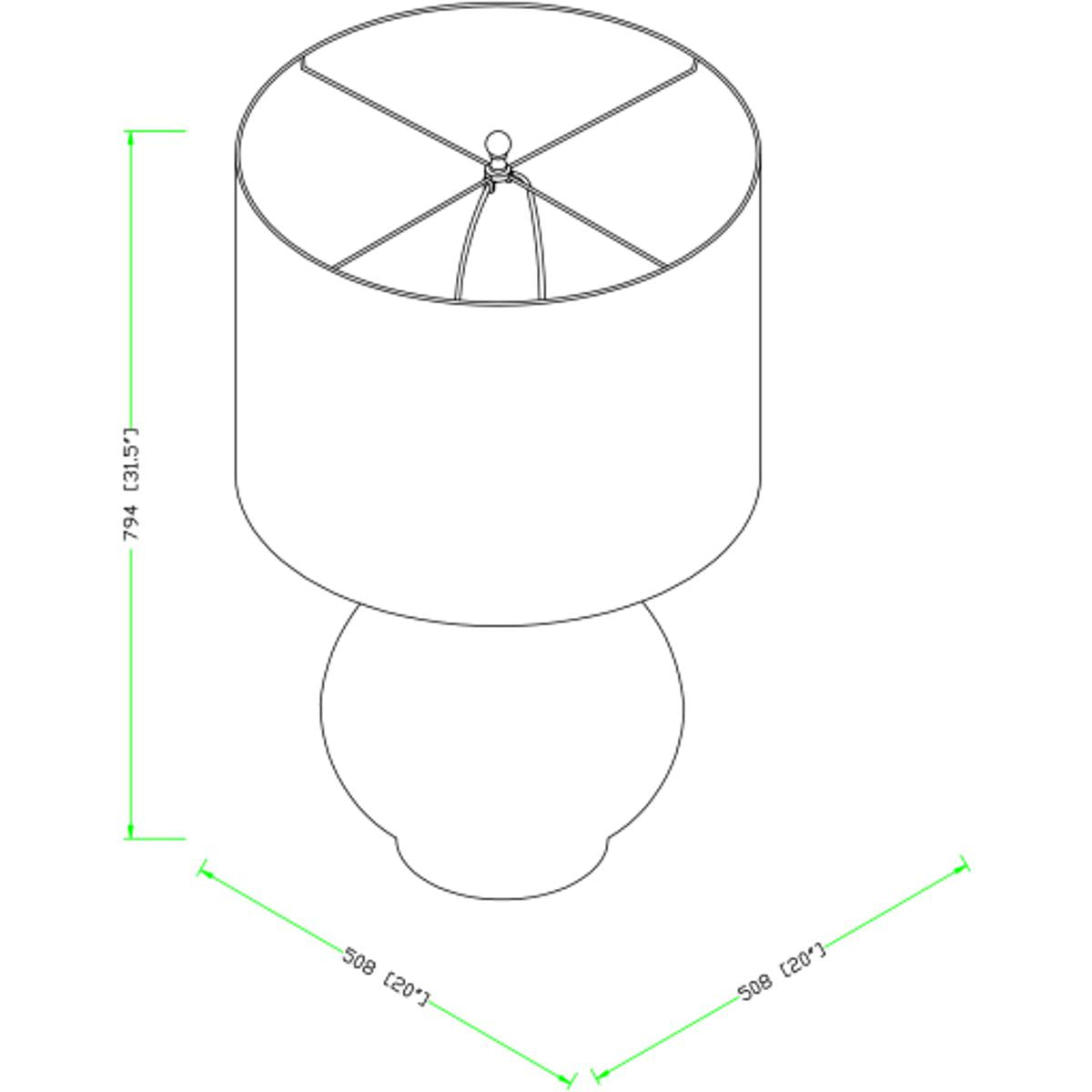 Surya Surya Burke Table Lamp | Meri Furniture