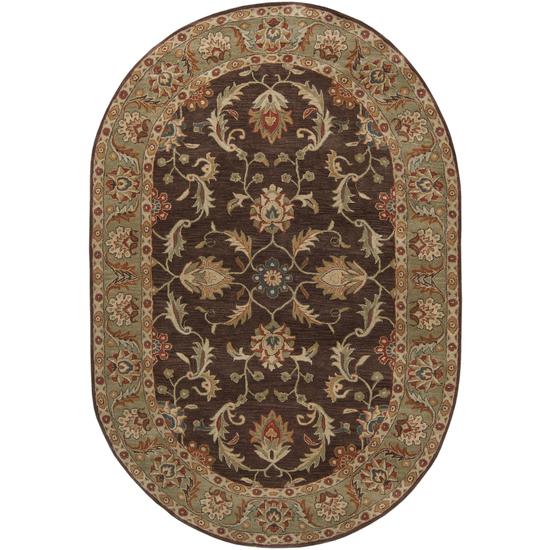 Surya Surya Caesar 8' x 10' Oval Rug | Meri Furniture