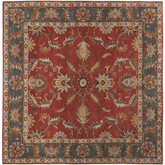Surya 6' Square | Meri Furniture