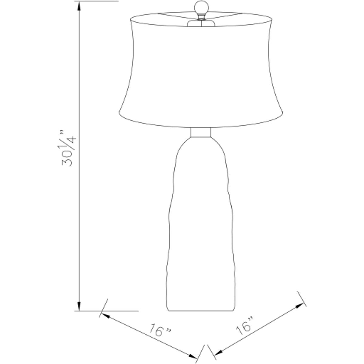 Surya Surya Canton Table Lamp | Meri Furniture