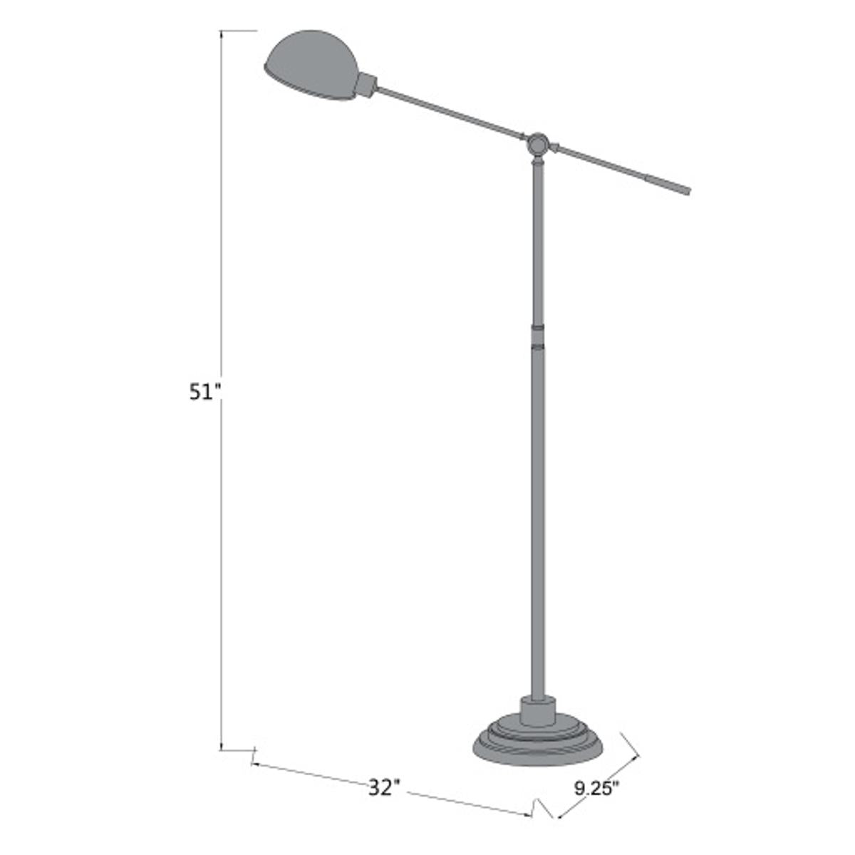 Surya Surya Colton Floor Lamp | Meri Furniture