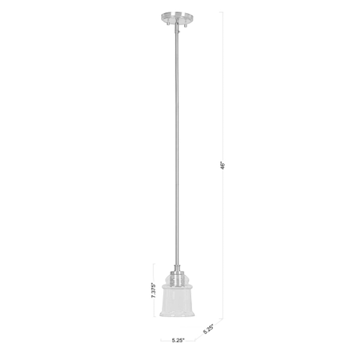 Surya Surya Crosley Ceiling Light | Meri Furniture