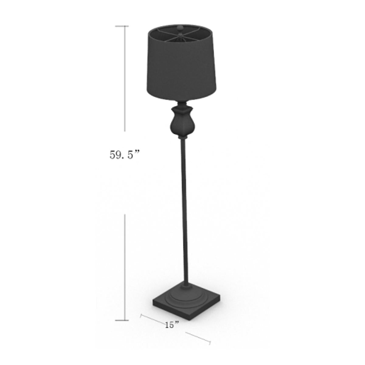 Surya Surya Darwin Floor Lamp | Meri Furniture