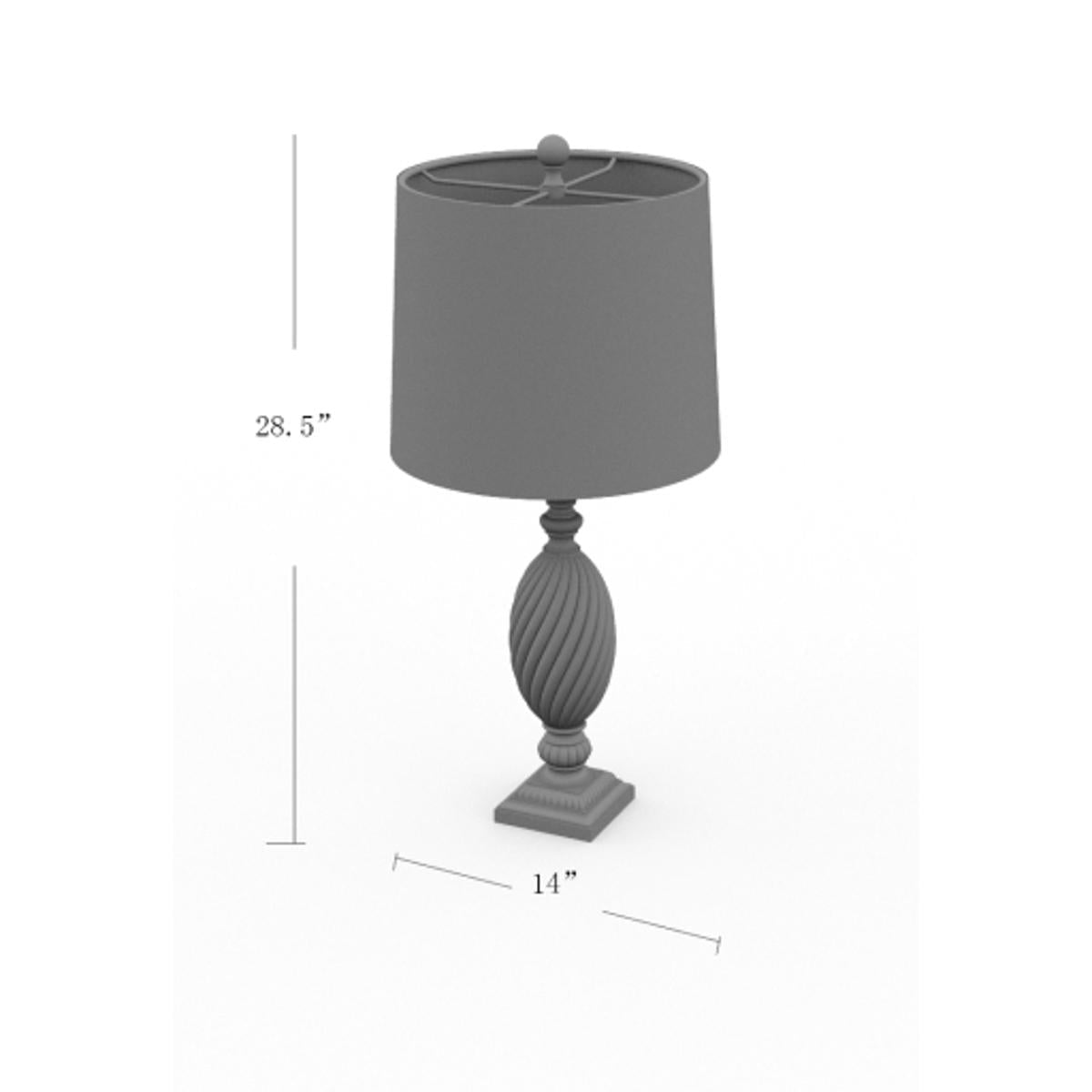 Surya Surya Defoe Table Lamp | Meri Furniture