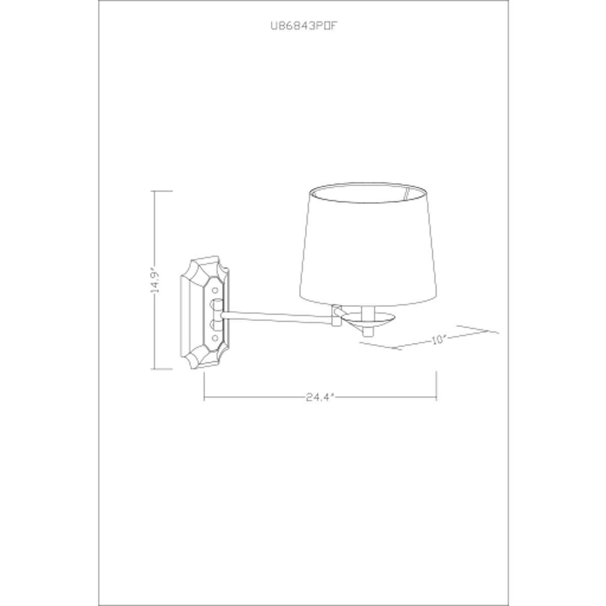 Surya Surya Dustin Wall Sconce | Meri Furniture
