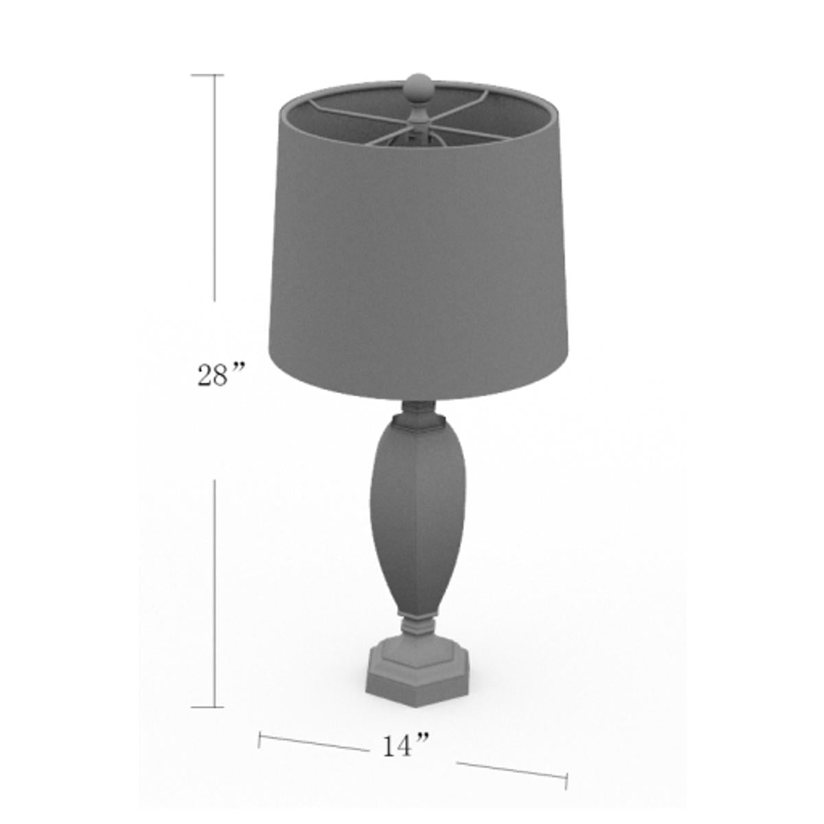 Surya Surya Eburne Table Lamp | Meri Furniture