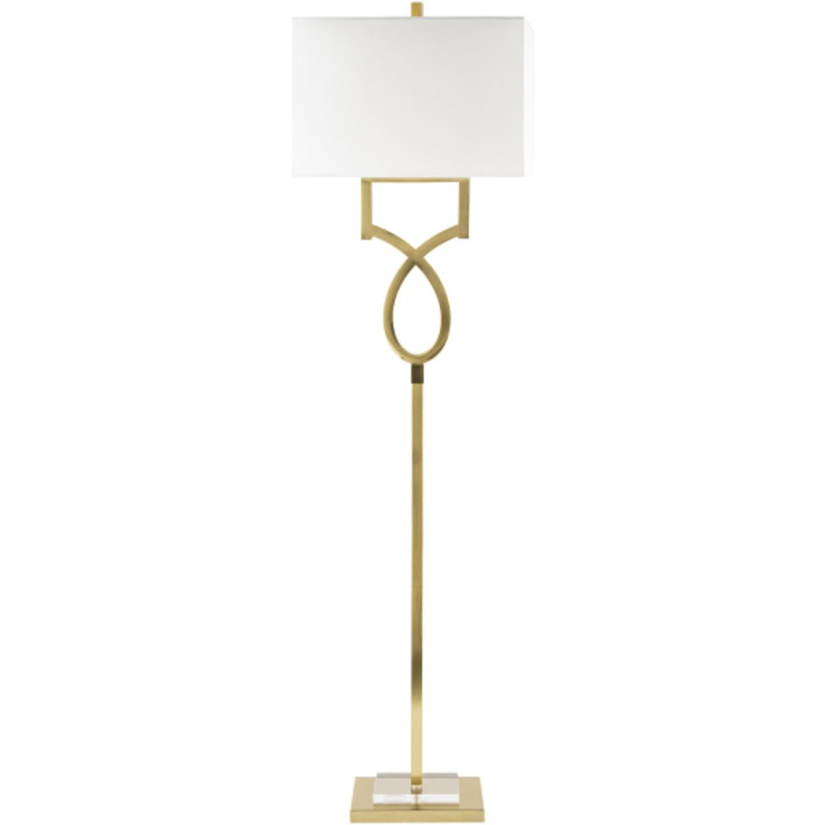 Surya Surya Eicher Floor Lamp | Meri Furniture