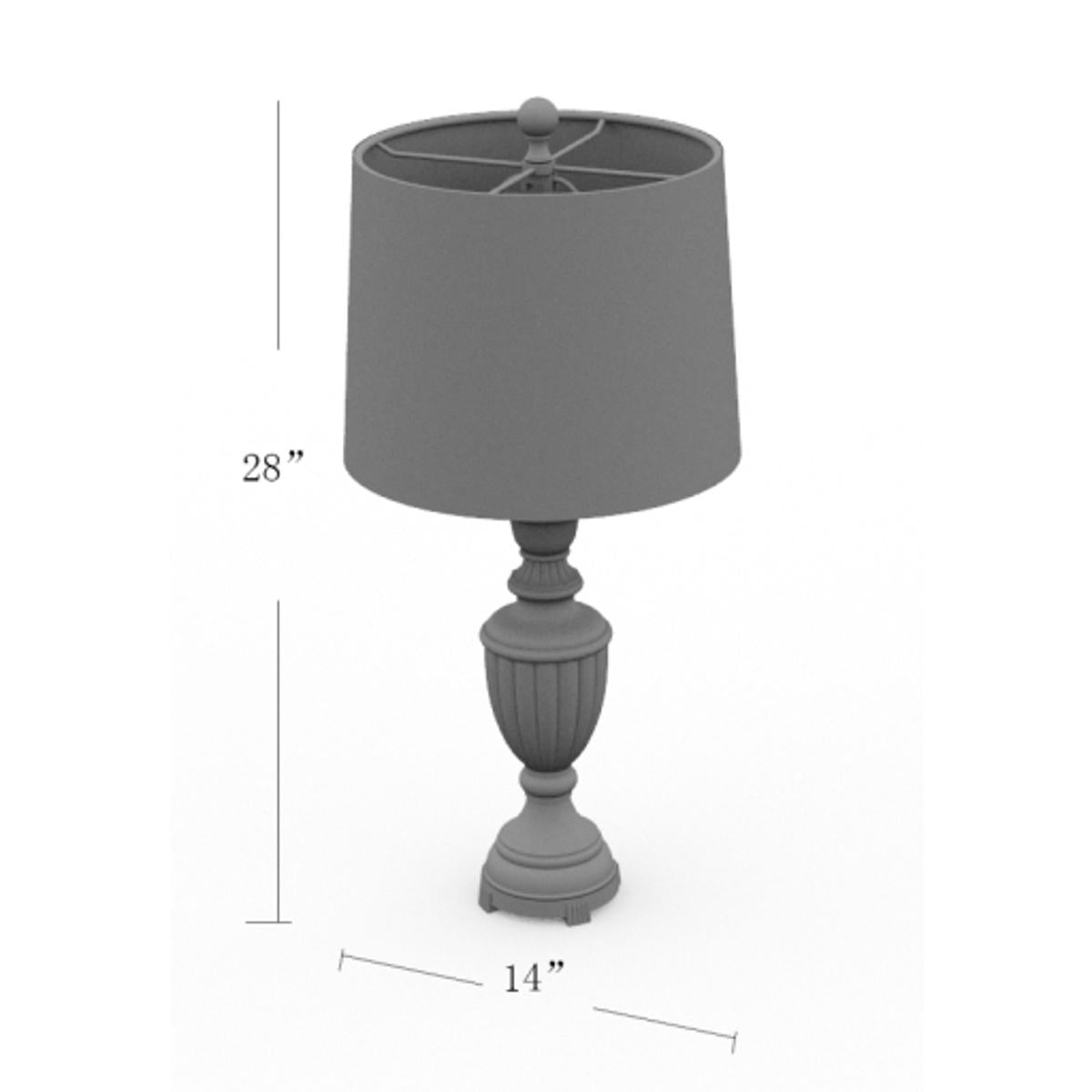 Surya Surya Elgood Table Lamp | Meri Furniture